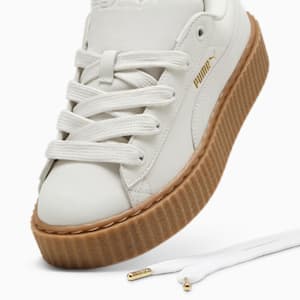 Flipped High Top Sneakers Creeper Phatty Earth Tone Big Kids' Sneakers, Warm White-Cheap Jmksport Jordan Outlet Gold-Gum, extralarge